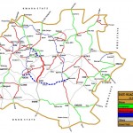 Ekiti Road Network as at January, 2010