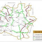 Road Map of Ekiti State